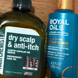 Peppermint Scalp Elixir and Hair Chemist Peppermint Hair Oil Set